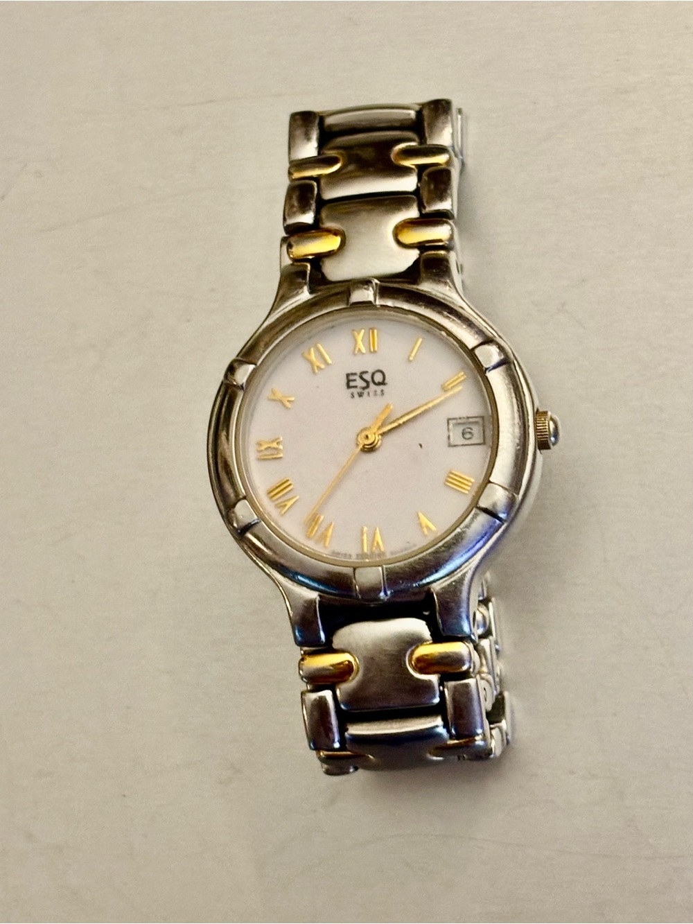 ESQ Swiss Esquire Two-Tone Stainless Steel Watch - Gold & Silver